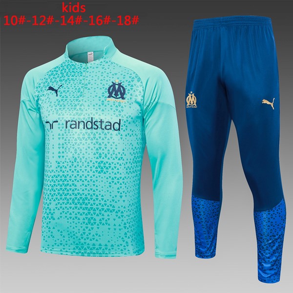 Kinder Sweatshirts Marseille 2024 Grün Blau
